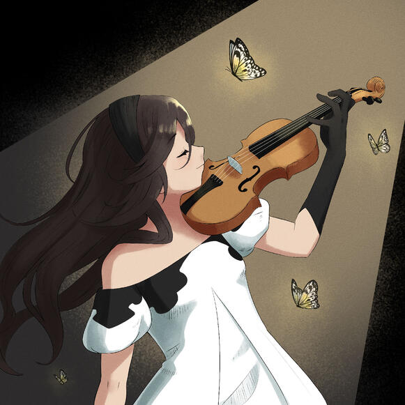 Agnès, character from the Bravely Default series.